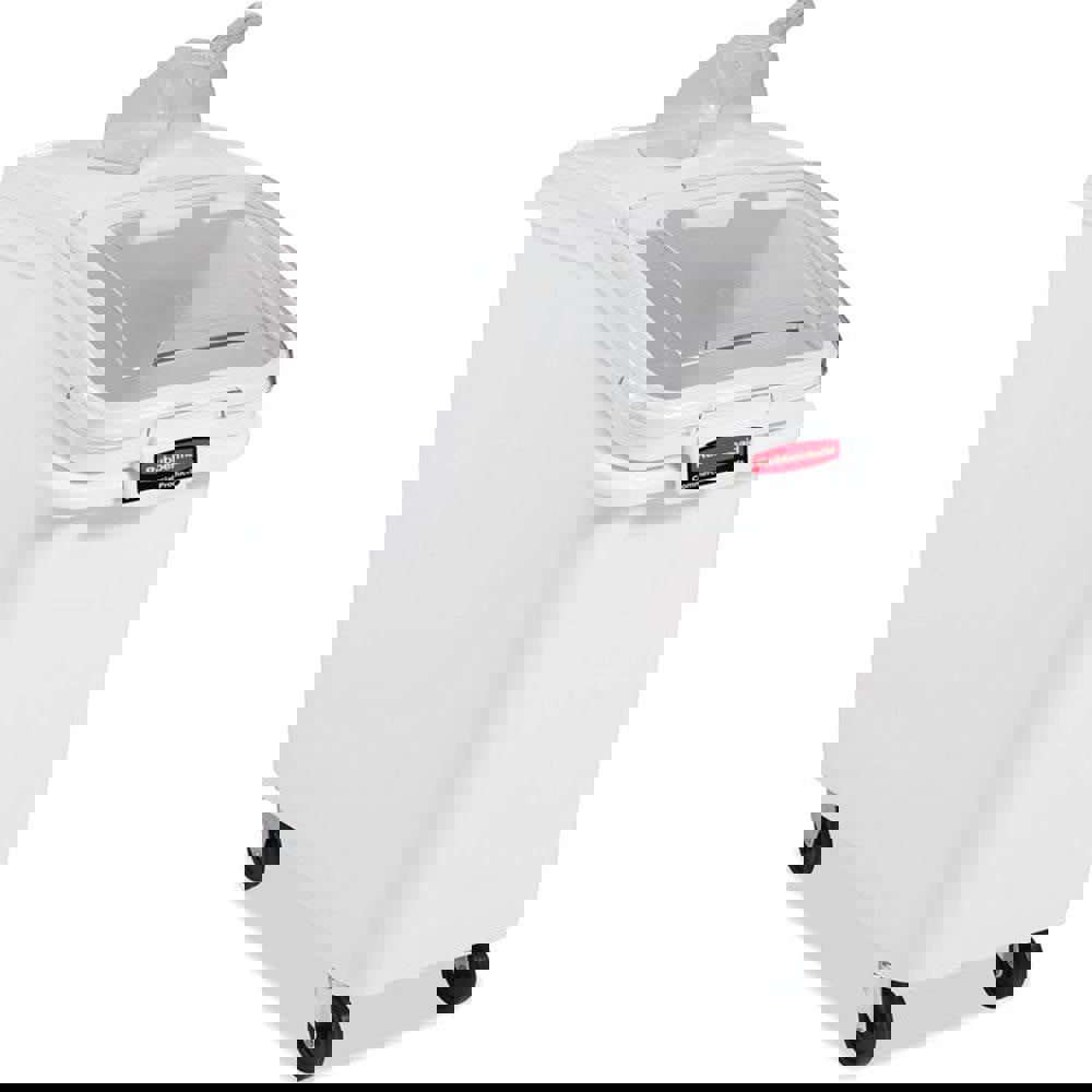 ProSave Mobile Ingredient Bin, 26.18 gal, 15.5 x 29.5 x 28, White, Plastic